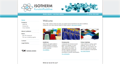 Desktop Screenshot of isotherm-online.com