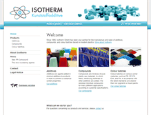 Tablet Screenshot of isotherm-online.com